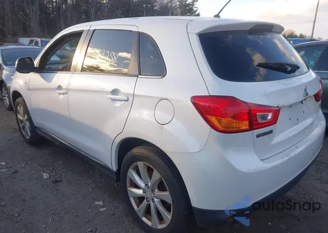 2013 Mitsubishi Outlander Sport Es from USA, damaged, VIN 4A4AP3AU6DE020533